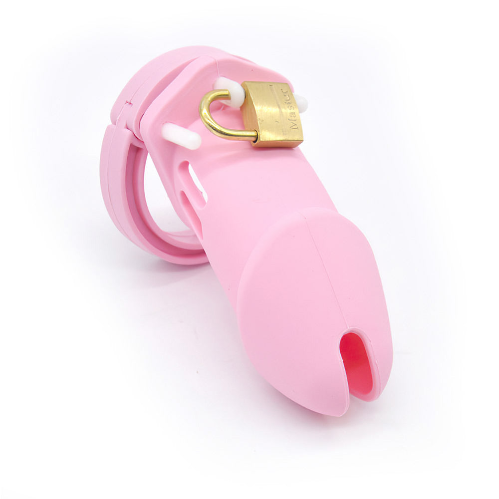 soft silicone chastity cage