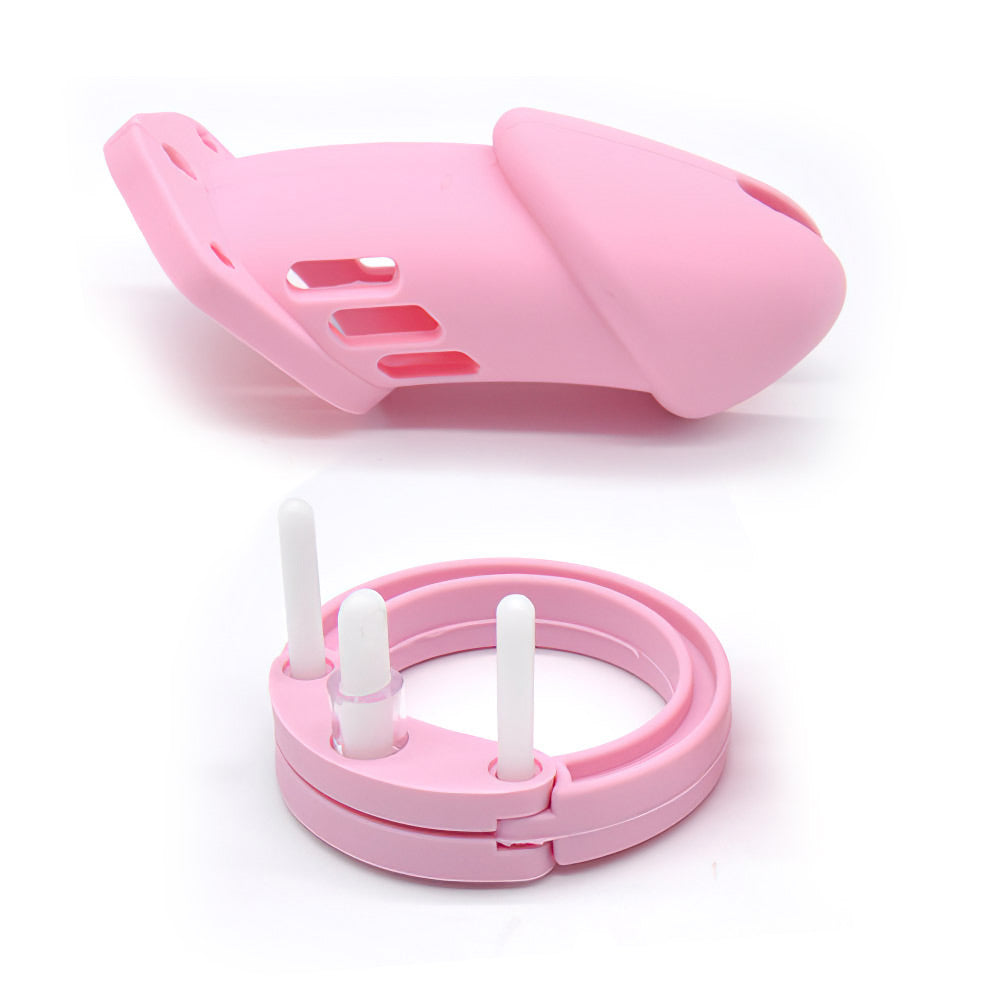 soft silicone chastity cage