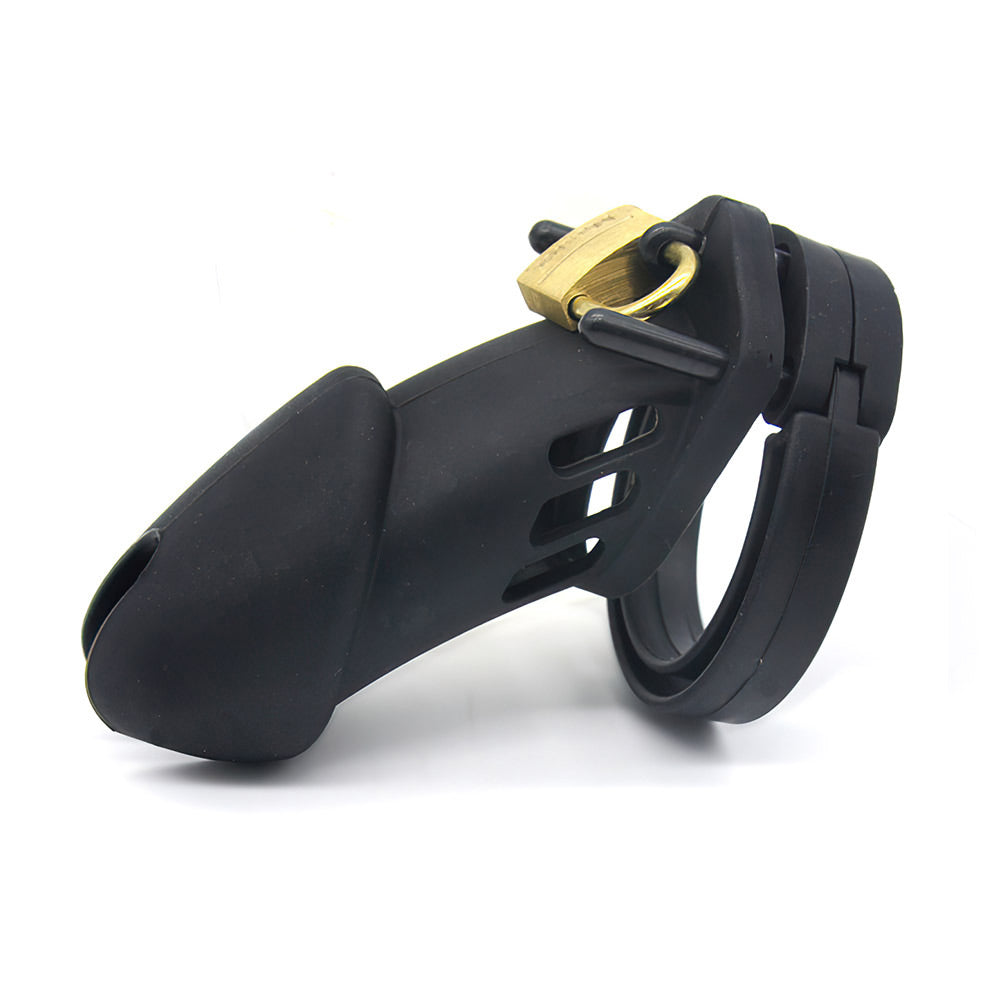 soft silicone chastity cage