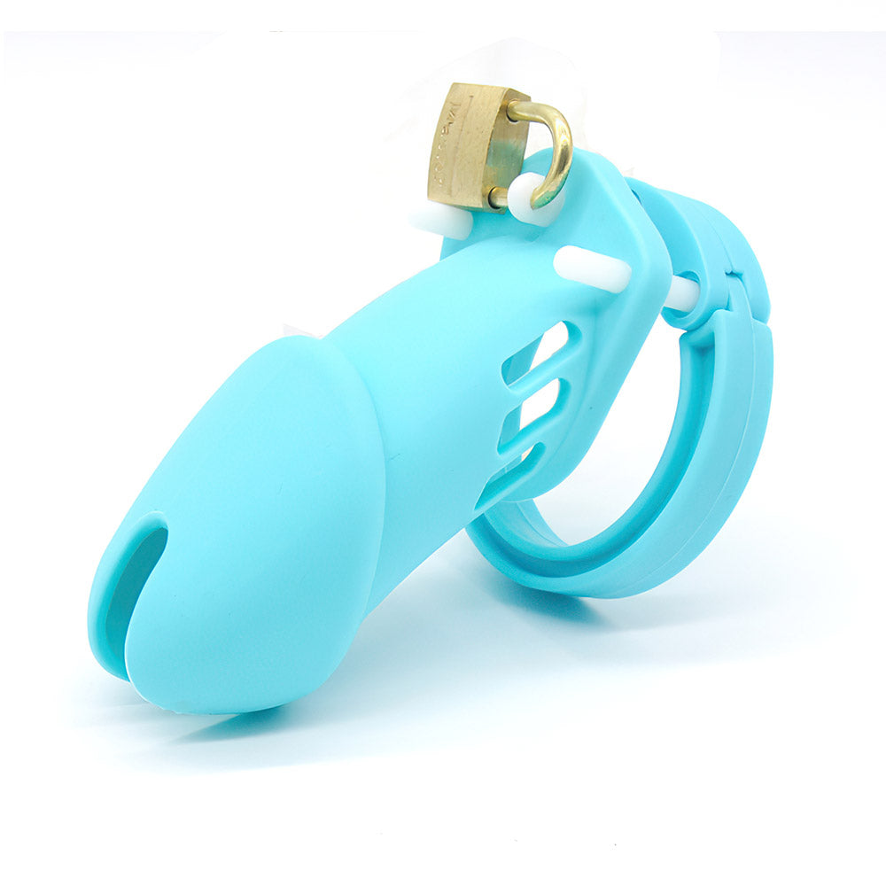 soft silicone chastity cage