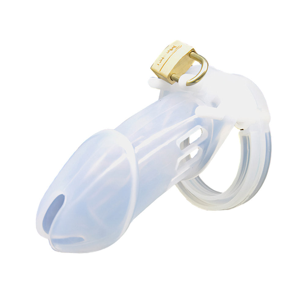 soft silicone chastity cage