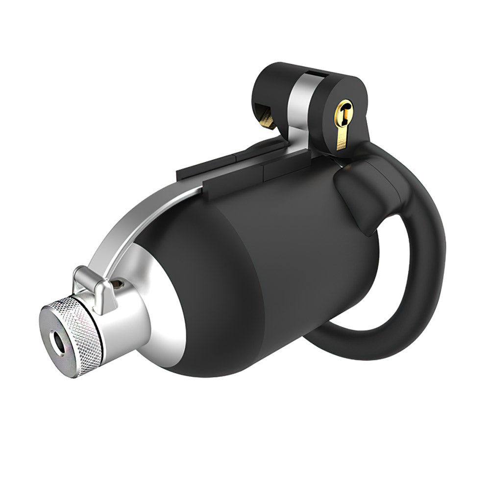 spiked male chastity device