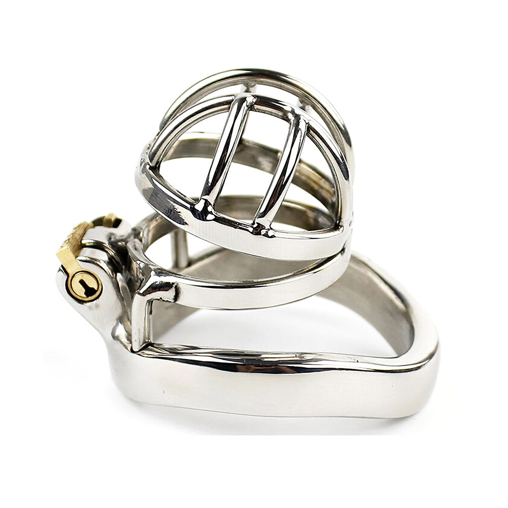 the steel lockdown chastity device