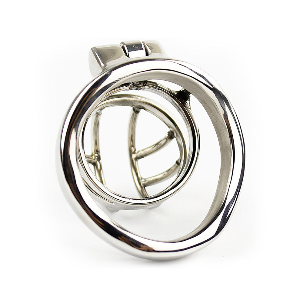 the steel lockdown chastity device