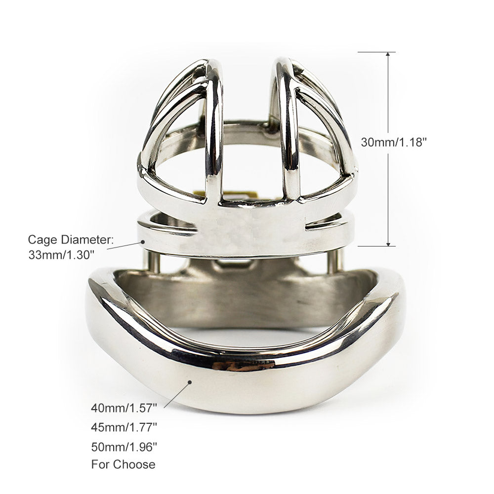 the steel lockdown chastity device