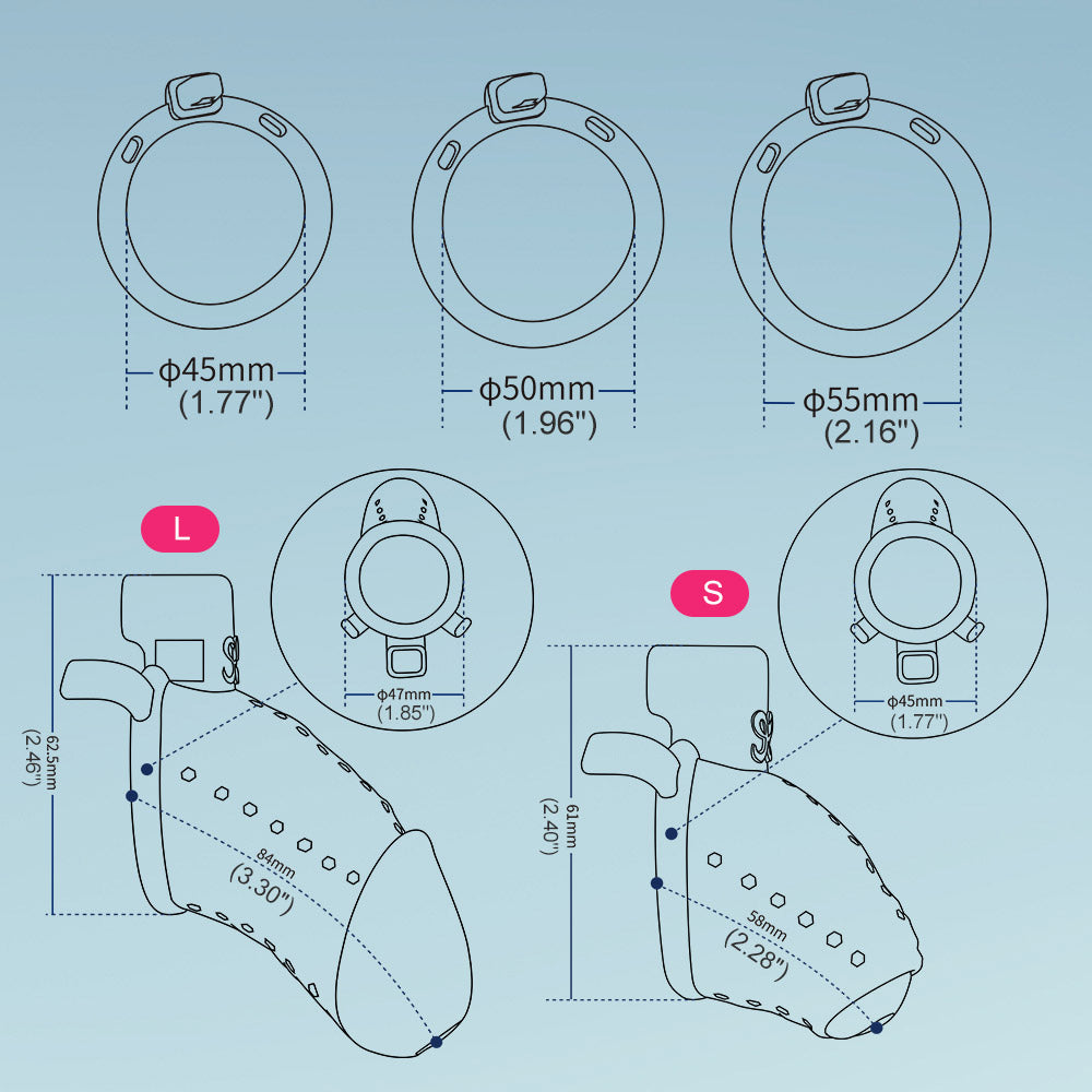 Sevanda 3D Simulation Penis Cage