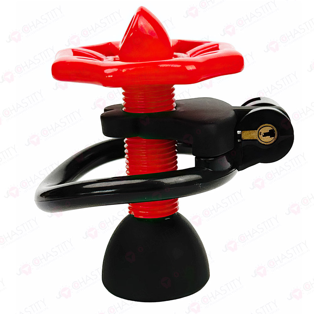 Adjustable Negative Valve Chastity Cage