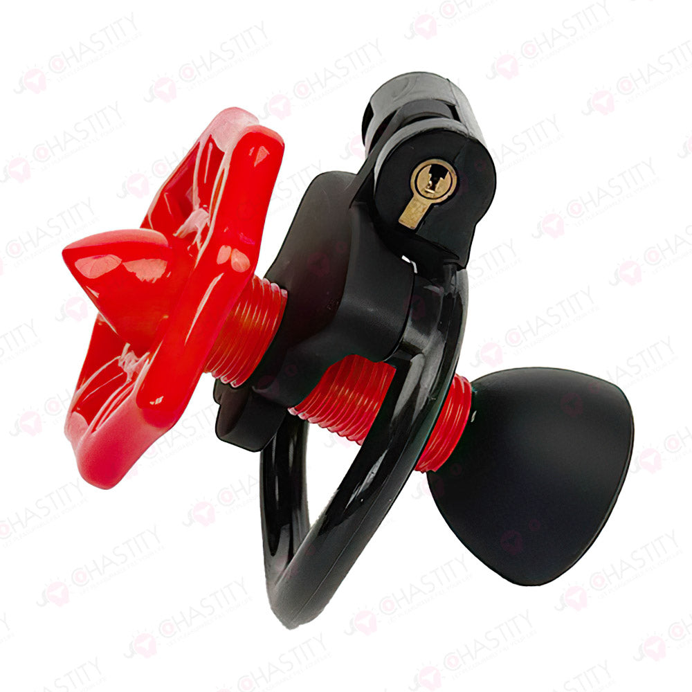 Adjustable Negative Valve Chastity Cage