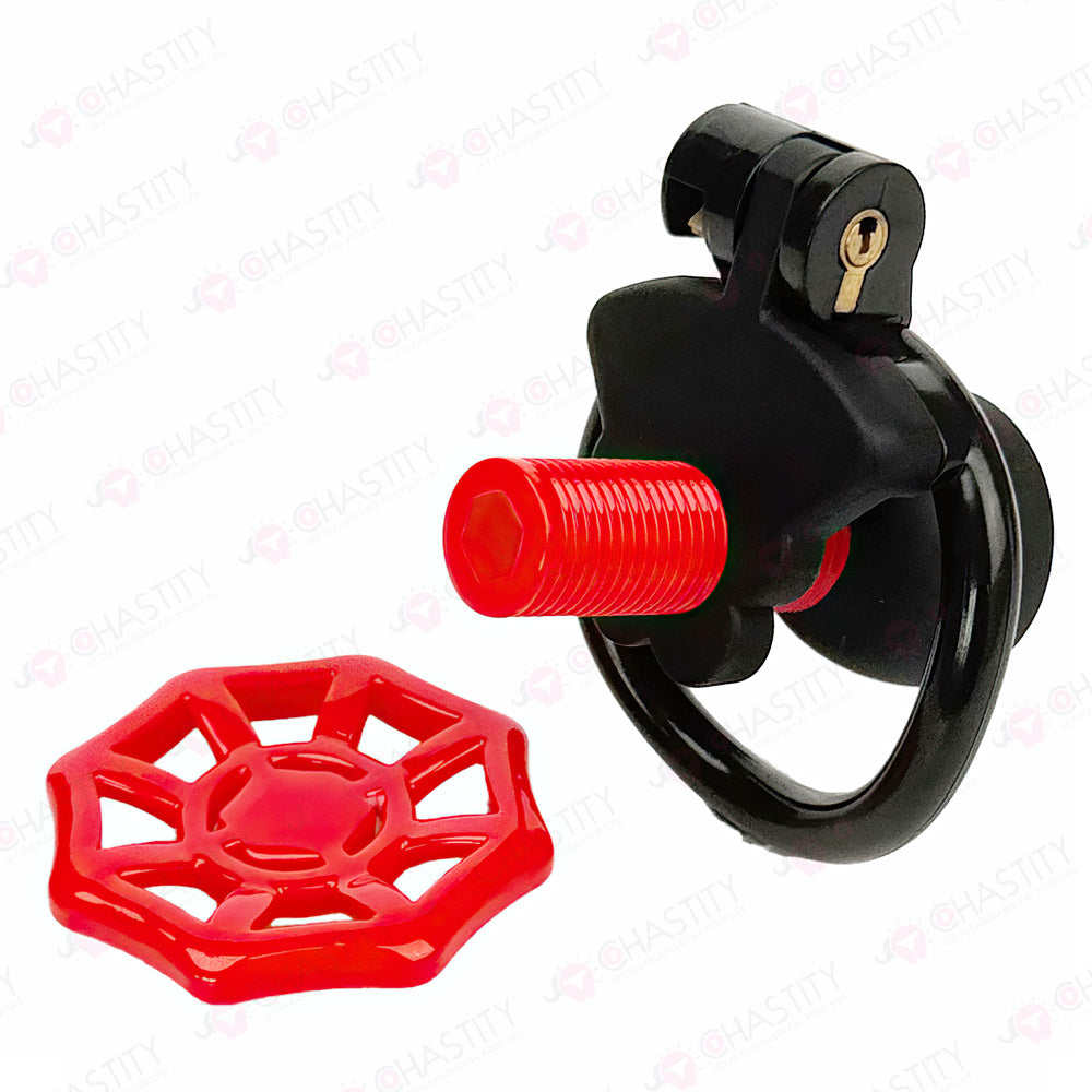 Adjustable Negative Valve Chastity Cage
