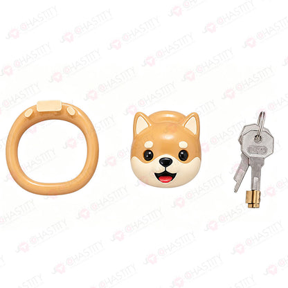 Anime Themed Shiba Charming Chastity Cage
