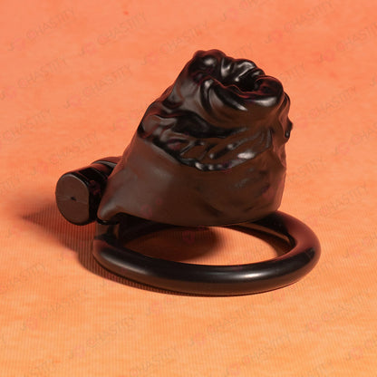 Anus-Shaped Chastity Cage for Chastity Humiliation