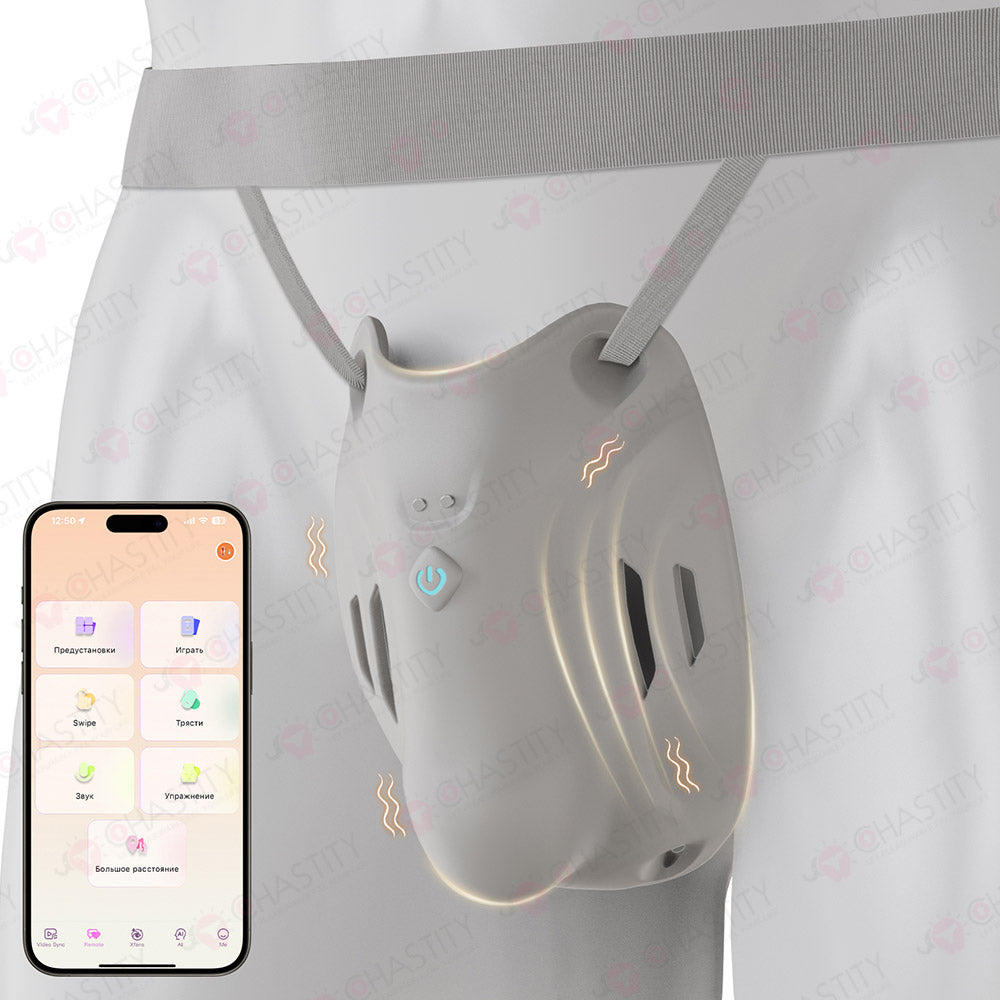 App-Controlled Wearable Male Vibrator