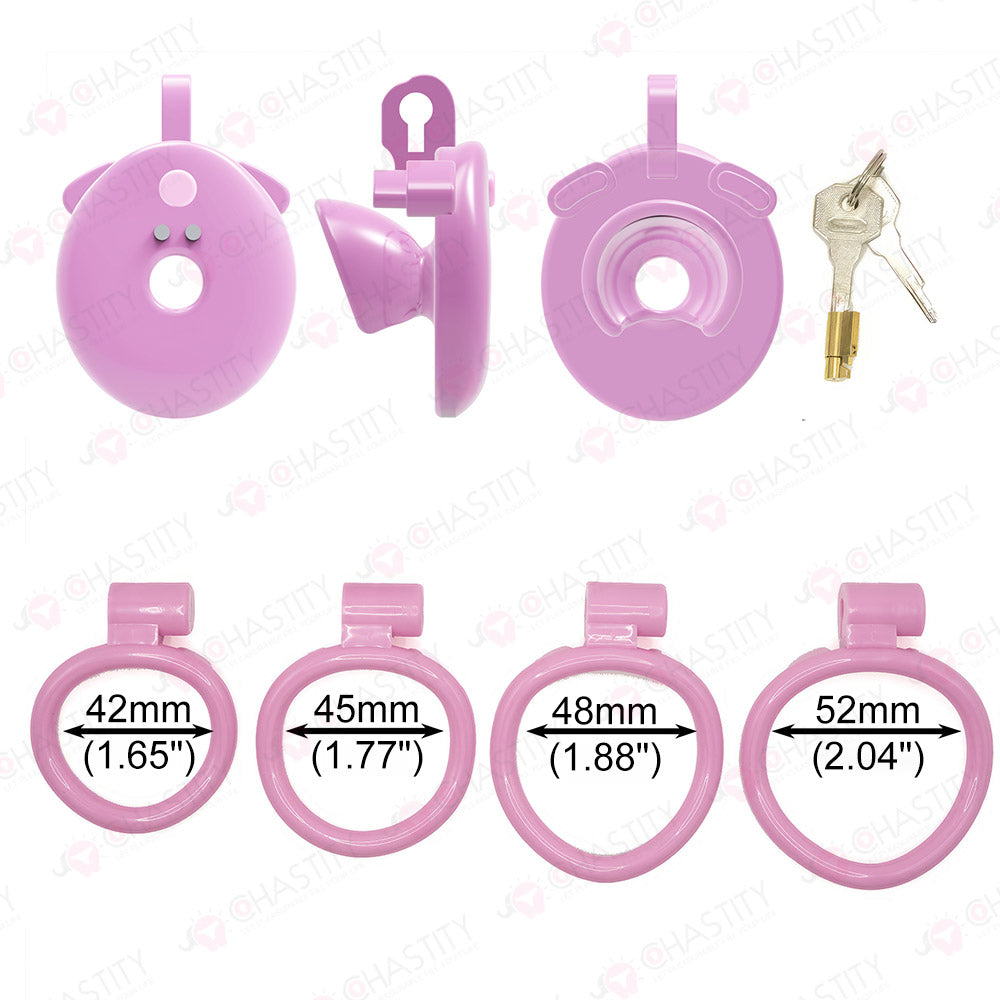 App Remote-Controlled Inverted Vibration Transfer Cock Cage
