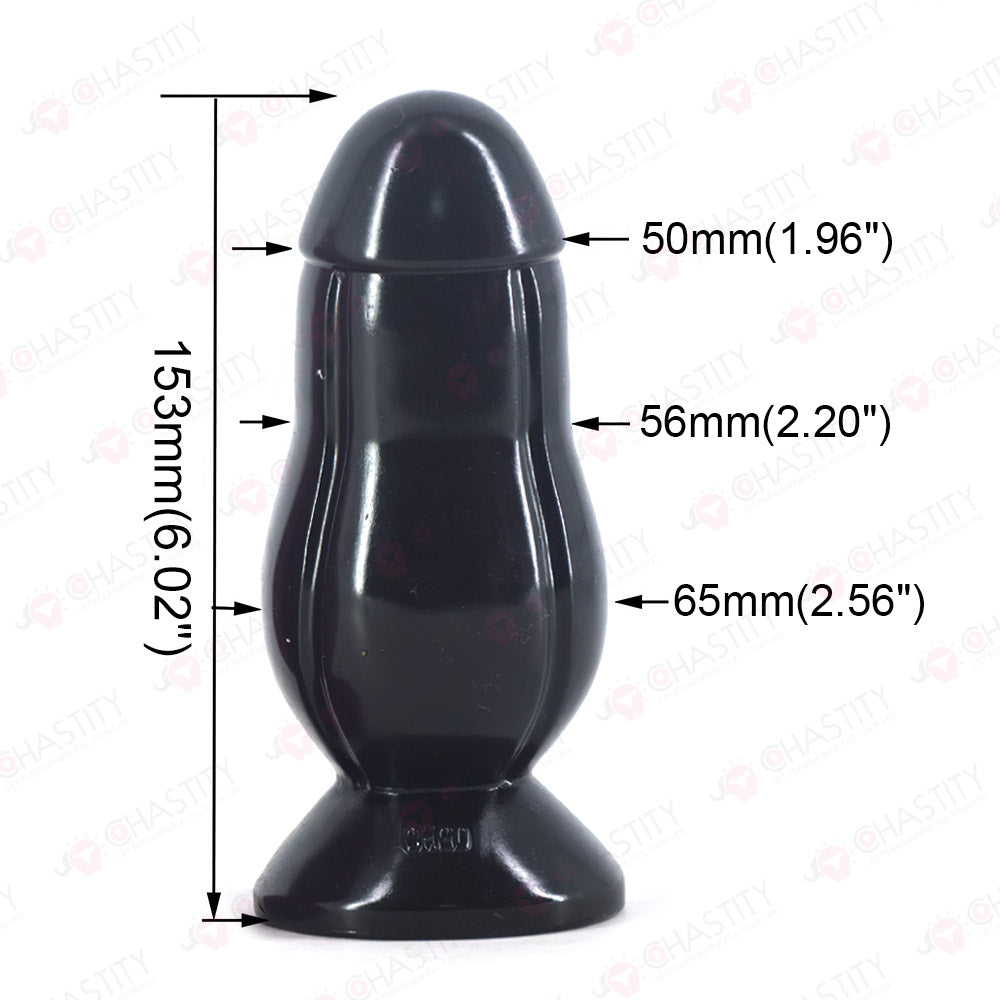 Big Soft Rubber Butt Plug