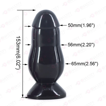 Big Soft Rubber Butt Plug