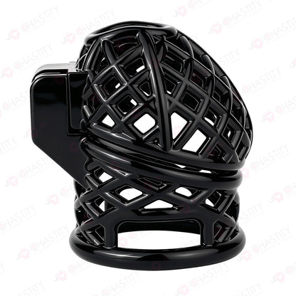 Bird Nest Headlock Chastity Cage