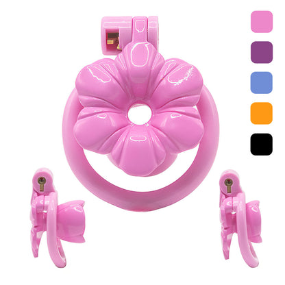 Blooming Flower Shrinking In Chastity