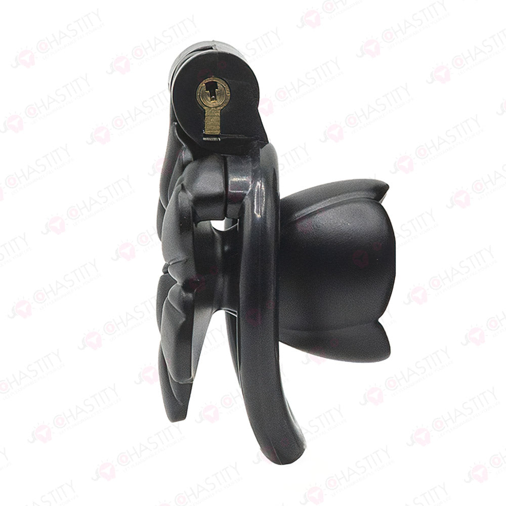 Blooming Flower Shrinking In Chastity