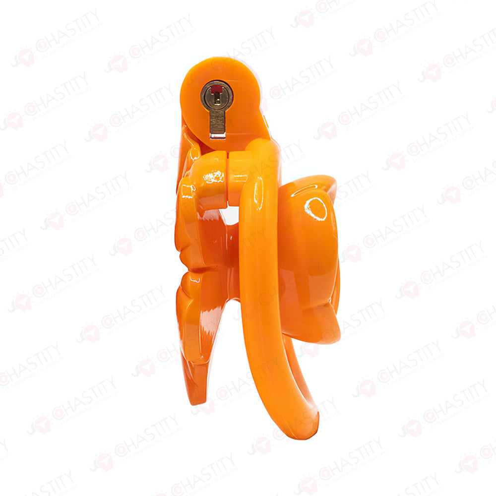 Blooming Flower Shrinking In Chastity