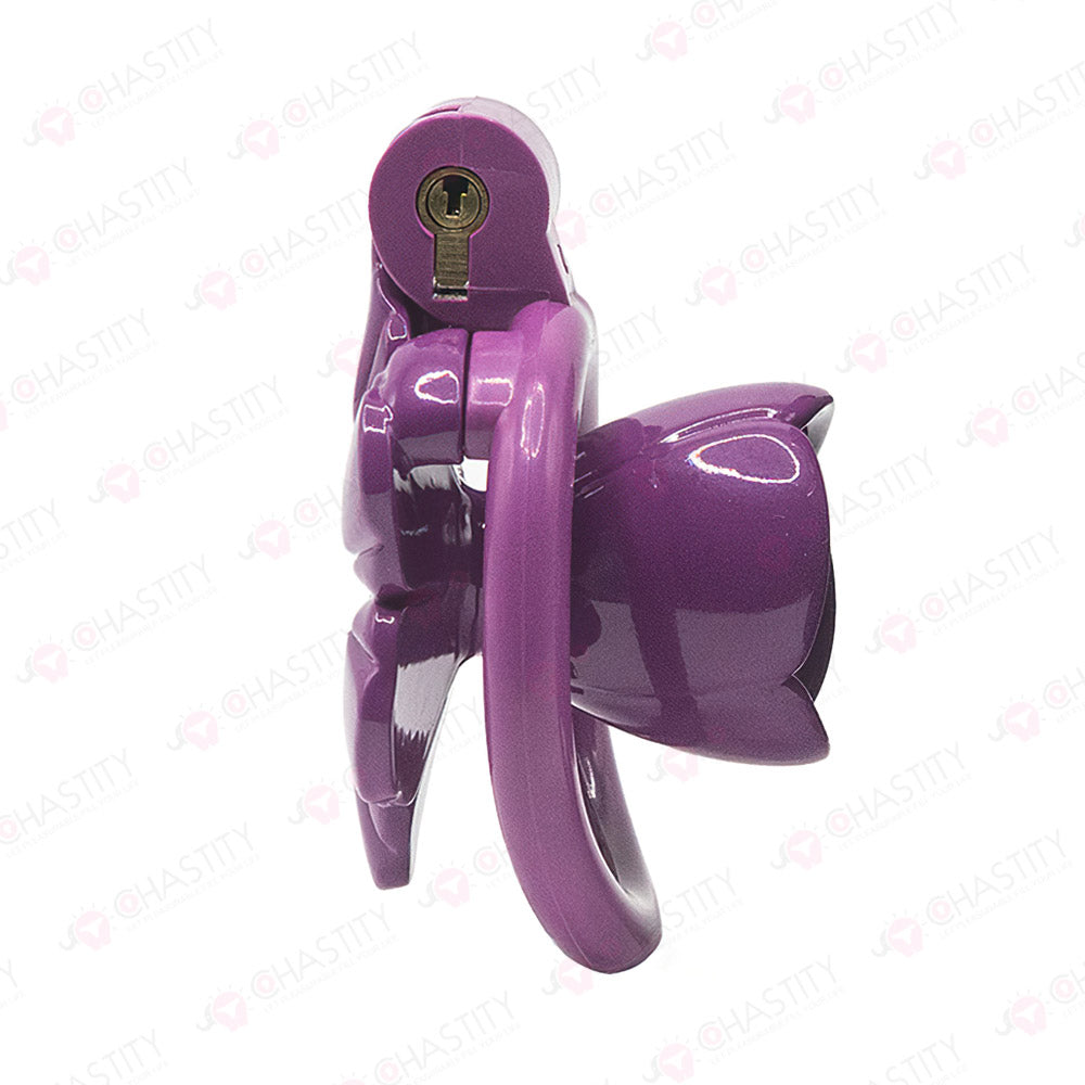 Blooming Flower Shrinking In Chastity