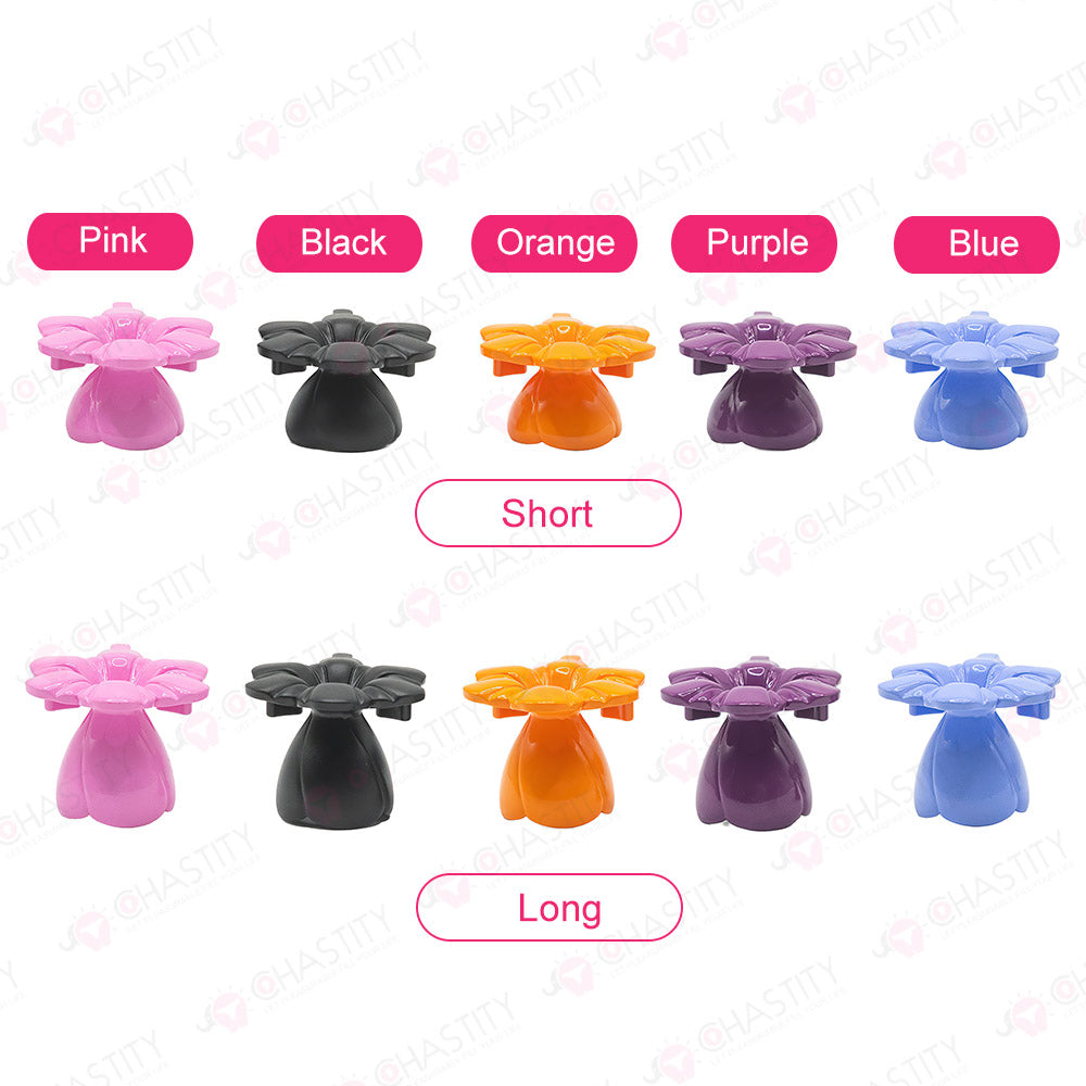 Blooming Flower Shrinking In Chastity