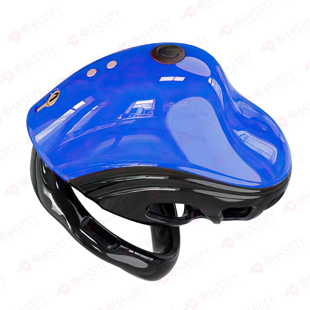 Blue App & Remote Dual-Control Chastity Cage