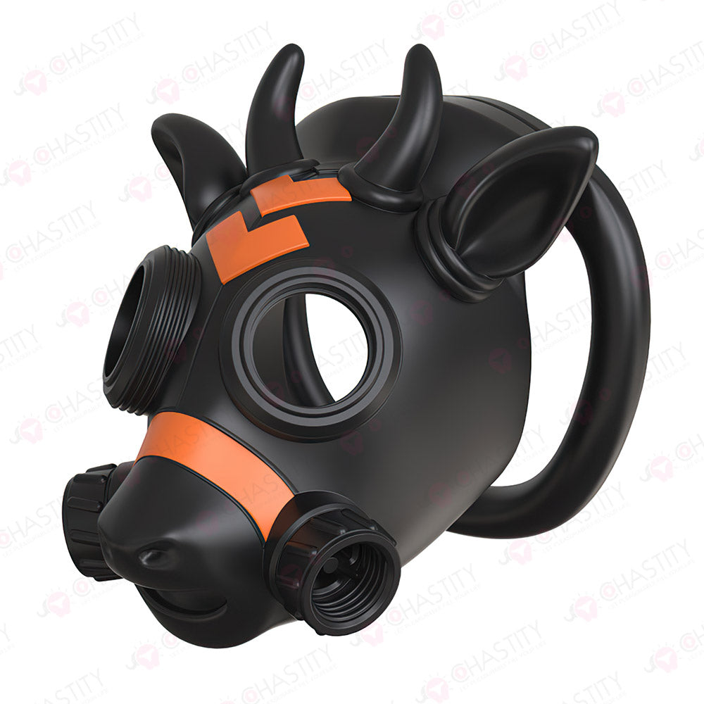Bull-Head Badass Chastity Cage