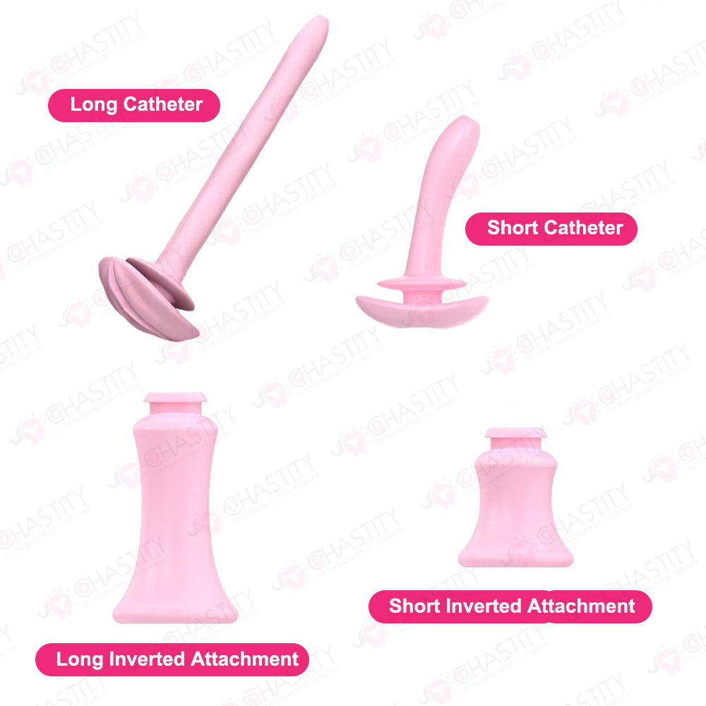 Butterfly Bow & Gem Shemale Chastity Cage