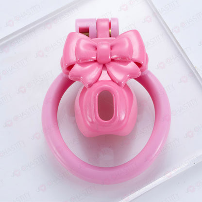 Cap Bowtie Tight Male Chastity Lock