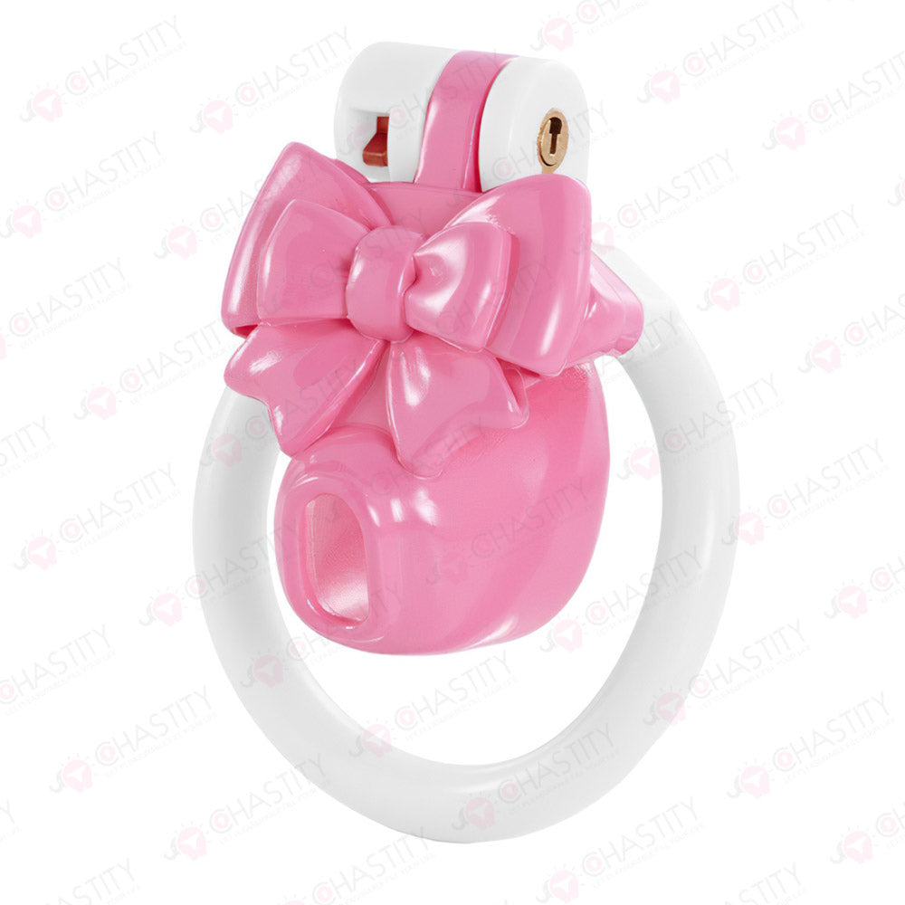 Cap Bowtie Tight Male Chastity Lock