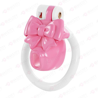 Cap Bowtie Tight Male Chastity Lock