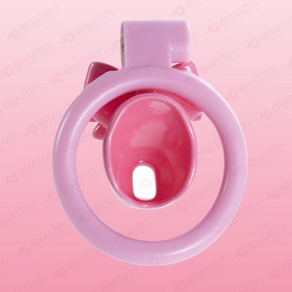 Cap Bowtie Tight Male Chastity Lock