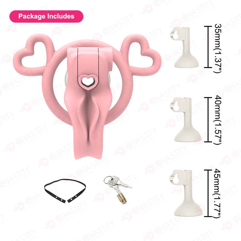 Chastity Boy Removable Negative Cover Cage