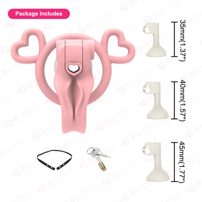 Chastity Boy Removable Negative Cover Cage