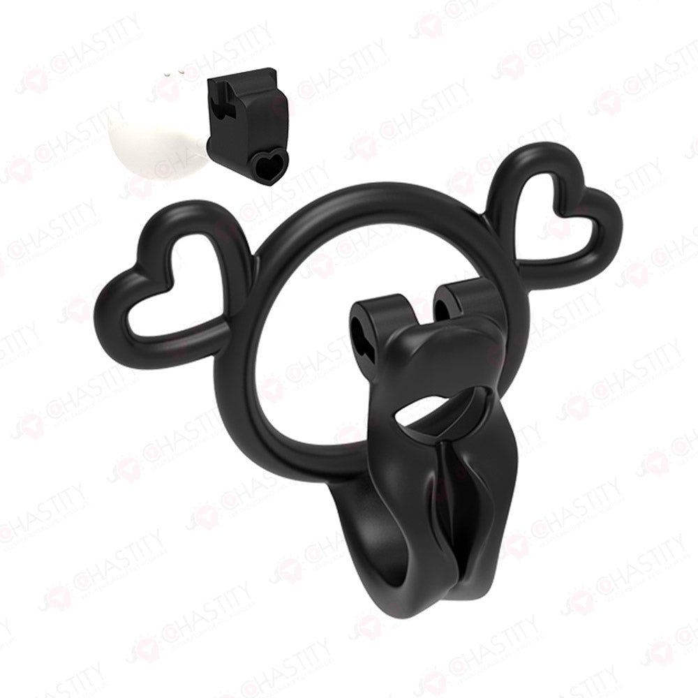 Chastity Boy Removable Negative Cover Cage