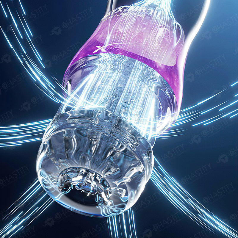 Clear Manual Male Masturbator