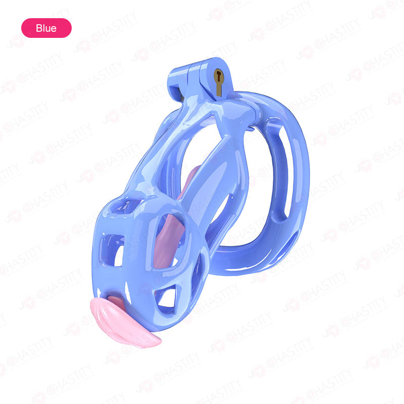 Cobra Chastity Set With 4 Wearable Ring