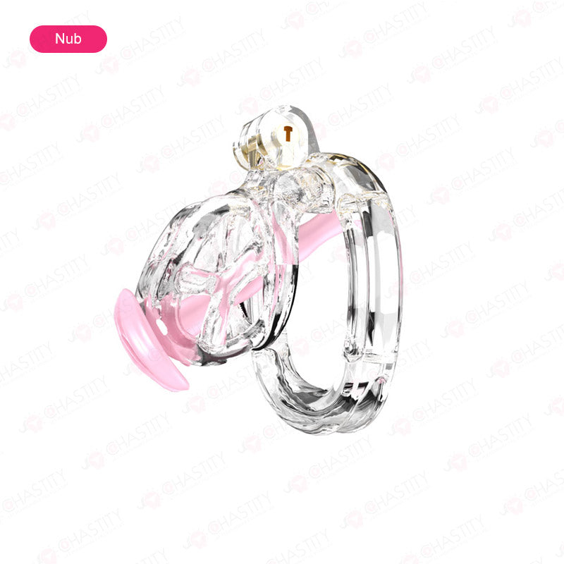 Cobra Chastity Set With 4 Wearable Ring