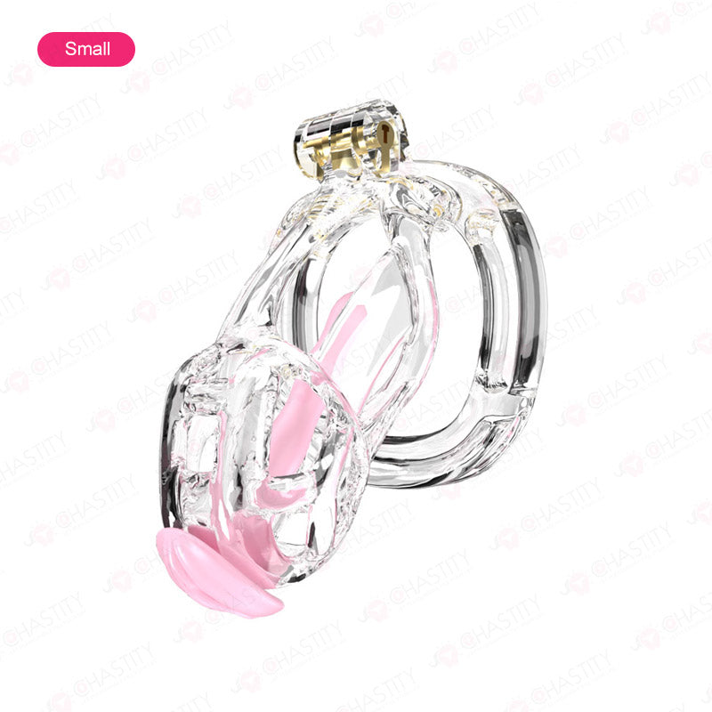 Cobra Chastity Set With 4 Wearable Ring