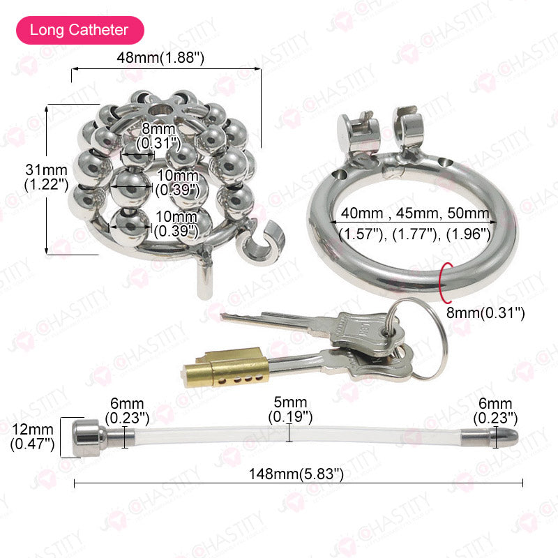 Cock Beads of Chastity
