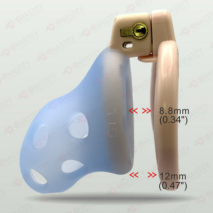 Comfortable Soft Silicone Long Term Chastity Cage