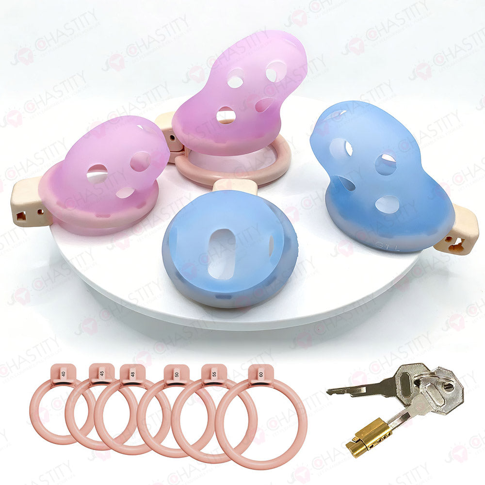 Comfortable Soft Silicone Long Term Chastity Cage