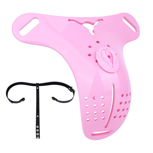 Cross Dressing Wearable Chastity Plate