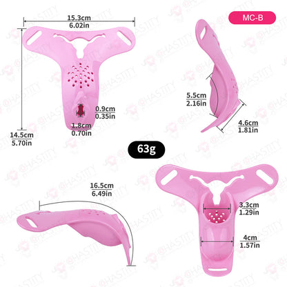 Cross Dressing Wearable Chastity Plate