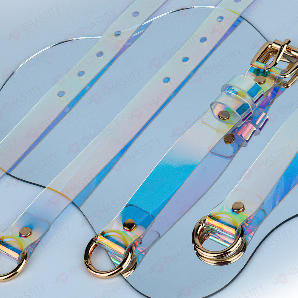 Crystal Silicone Dildo Mouth Gag