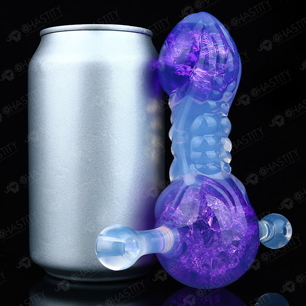 Crystal Silicone Dildo Mouth Gag