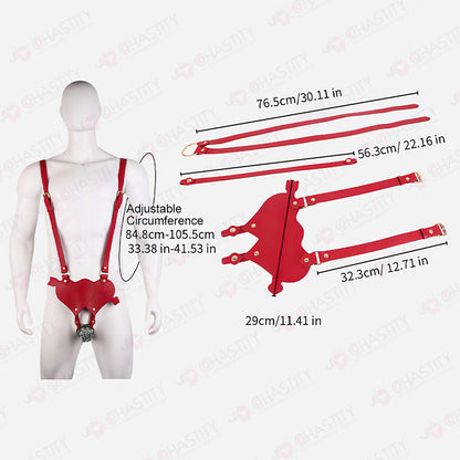 Cupid’s Arrow – Chastity Lock Wearing Assistance Overalls