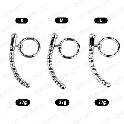 Curved Steel Prince Albert Wand