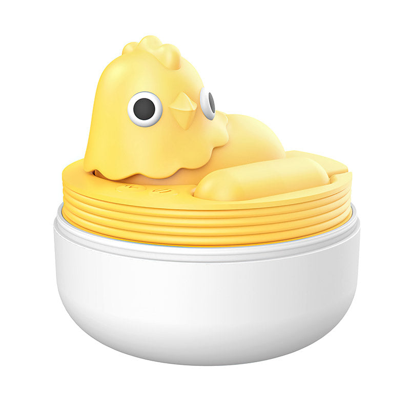 Cute Chick Clit Sucking Vibrator