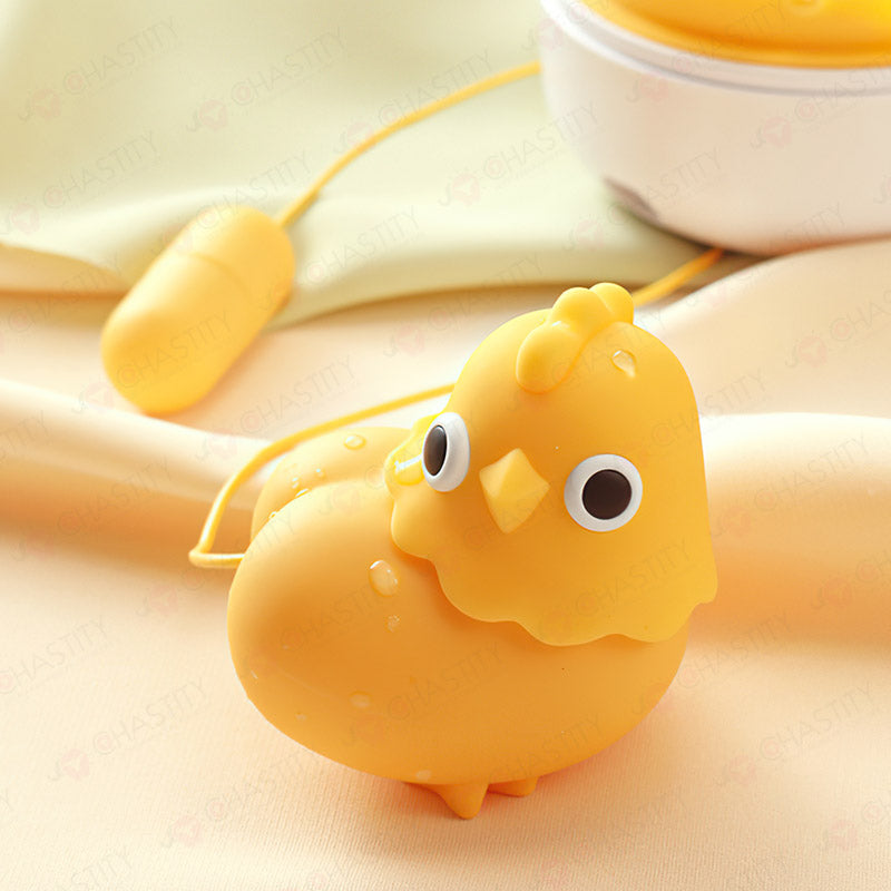 Cute Chick Clit Sucking Vibrator